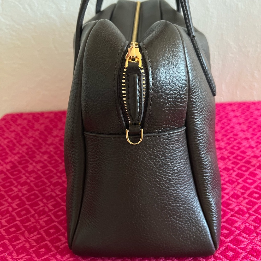Madewell Dark Brown Leather Satchel - Picture 4 of 8